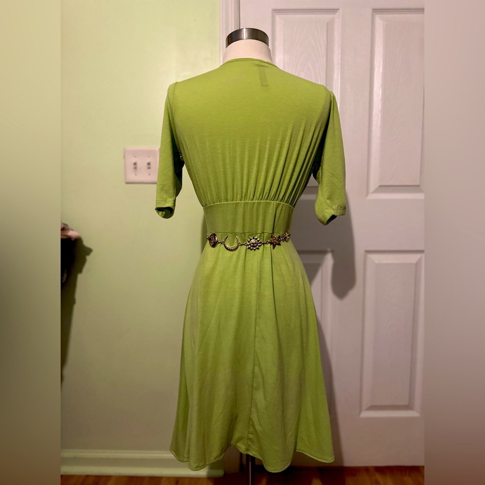 Mint Green Day Dress - Picture 2 of 5